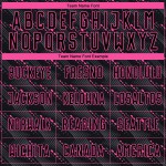 Fußball Sublimation Schwarz Uniform Jersey Custom Pink Fußball Sublimation Schwarz Uniform Jersey Custom Pink