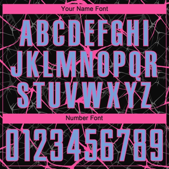 Jersey Custom Uniform Blau-Rosa Schwarz Licht Sublimation Fußball Jersey Custom Uniform Blau-Rosa Schwarz Licht Sublimation Fußball