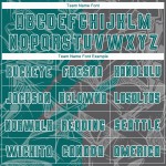 Graue Uniform Graffiti Fußball Jersey Scratch Teal-Steel Muster Custom Sublimation Graue Uniform Graffiti Fußball Jersey Scratch Teal-Steel Muster Custom Sublimation