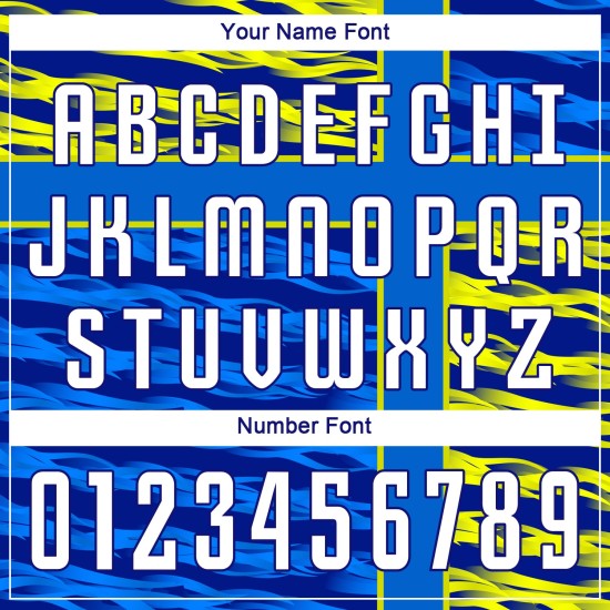 Marineblau-Gold Royal Sublimation Uniform Trikot Weiß Fußball Custom Marineblau-Gold Royal Sublimation Uniform Trikot Weiß Fußball Custom