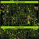 Abstrakte Jersey Uniform Kunst Fußball Neon Sublimation Grün-Pink Fragment Custom Schwarz Abstrakte Jersey Uniform Kunst Fußball Neon Sublimation Grün-Pink Fragment Custom Schwarz