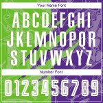 Scratch Grün-Lila Jersey Aurora Muster Sublimation Graffiti Uniform Custom Fußball Scratch Grün-Lila Jersey Aurora Muster Sublimation Graffiti Uniform Custom Fußball