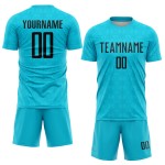Black Lakes Uniform Jersey Formen Sublimation Custom Blau Fußball Geometrisch Black Lakes Uniform Jersey Formen Sublimation Custom Blau Fußball Geometrisch
