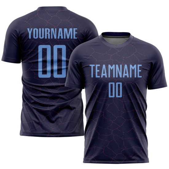 Uniform Trikot Lila Fußball Sublimation Benutzerdefinierte Blaues Licht Uniform Trikot Lila Fußball Sublimation Benutzerdefinierte Blaues Licht